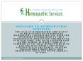 Homeopathic Services - Pierre Fontaine PowerPoint PPT Presentation