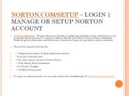 NORTON.COM/SETUP NORTON SETUP SUPPORT