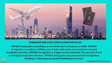 Immigration Visa Consultants In Delhi-XIPHIAS Immigration