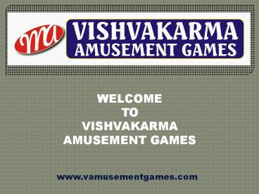 Best Amusement Games manufacturer