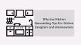Effective Kitchen Remodeling Tips For Kitchen Designers and Homeowners PowerPoint PPT Presentation