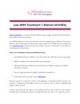 Low AMH Treatment | Women infertility | Elawoman PowerPoint PPT Presentation
