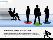 How to obtain a mover Business Permit