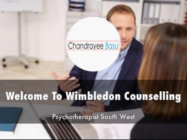 Wimbledon Counselling Presentation