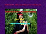 PSYCH 655  Motivated Minds /newtonhelp.com