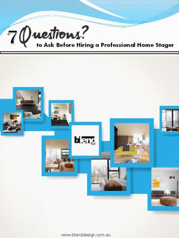 Melbourne Property Stylist - Blend Design