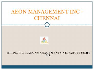 Aeon Management (((Inc))) Chennai Velachery Reviews