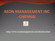 Aeon Management Inc (((Chennai))) Velachery Reviews Aeon Inc