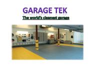 The world's cleanest garage | Garage Tek