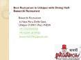 Bawarchi-Best Restaurant in Udaipur with Dining PowerPoint PPT Presentation