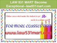LAW 531 MART Become Exceptional--law531mart.com