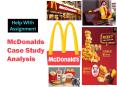 McDonalds Case Study Analysis- Help With Assignment PowerPoint PPT Presentation