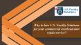 Why to hire U.S. Facility Solutions for your commercial overhead door repair service? PowerPoint PPT Presentation