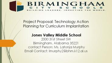 Technology Action Plan