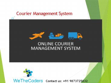 Online Courier Management System (1)