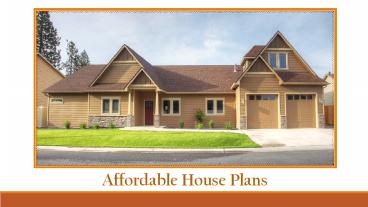 Tips for finding Affordable House Plans