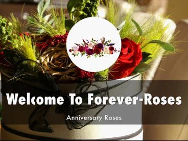 Detail Presentation About Forever-Roses