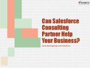 Can Salesforce Consulting Partner help your Business?