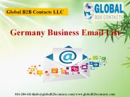 Germany Business Email List