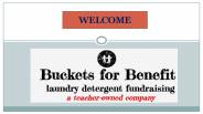 Laundry Detergent For Fundraising