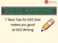 7 SEO Writing Tips to Make Your Content Go Further PowerPoint PPT Presentation