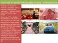 Top 10 Ideas for a Perfect Valentine’s Day Wedding – 123WeddingCards PowerPoint PPT Presentation