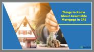 Things to Know About Assumable Mortgage in CRE