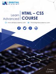 HTML CSS Course Content