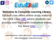 Ukg Class | Ukg Learning App For Kids