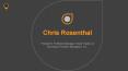 Chris David Rosenthal - Experienced Professional From Novelty, Ohio PowerPoint PPT Presentation