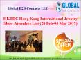 HKTDC Hong Kong International Jewelry Show Attendees List PowerPoint PPT Presentation