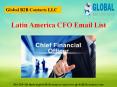 Latin America CFO Email List PowerPoint PPT Presentation