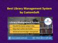 Best Library Management System by CustomSoft PowerPoint PPT Presentation