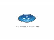 HVAC Installation Company Vaughan