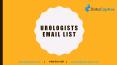 What is the best Urologists email database provider to reach business goals? PowerPoint PPT Presentation