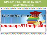 OPS 571 HELP Doing by learn--ops571help.com