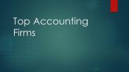 Top Accounting Firms