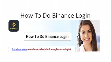 How To Do Binance Login