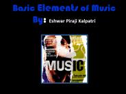 Basic Elements of Music- Eshwar Peeraji Kalpatri