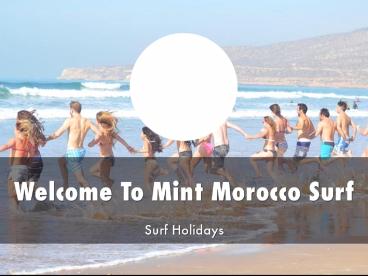 Detail Presentation About Mint Surf Morocco