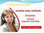 McAfee Security retail card