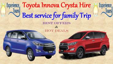 Toyota Innova Crysta hire in Delhi