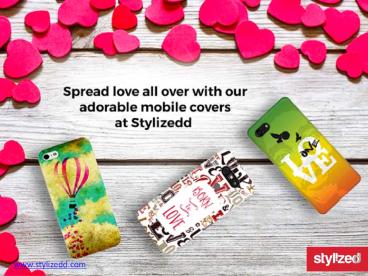 Spread love with our designer mobile covers at Stylizedd