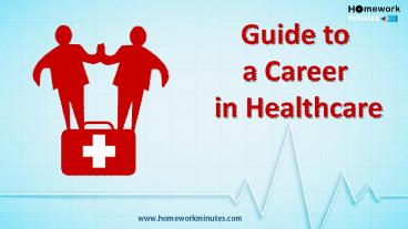 Have Healing Instincts? Make Career in Healthcare