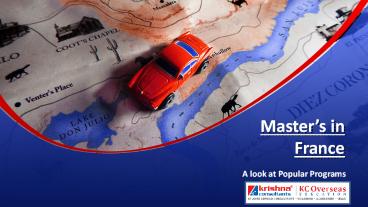 Master’s in France: A look at Popular Programs