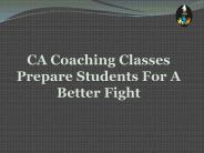 Get CA Coaching Classes - Helping Hand Institute