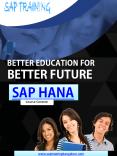 SAP HANA Training in Bangalore PowerPoint PPT Presentation