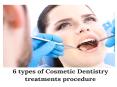 6 Types of Cosmetic Dentistry Procedure for a Confident Smile PowerPoint PPT Presentation