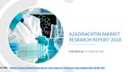 Azadirachtin Market Resrarch Report 2018
