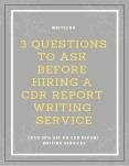 3 Questions to Ask before hiring a CDR Report Writing Service PowerPoint PPT Presentation
